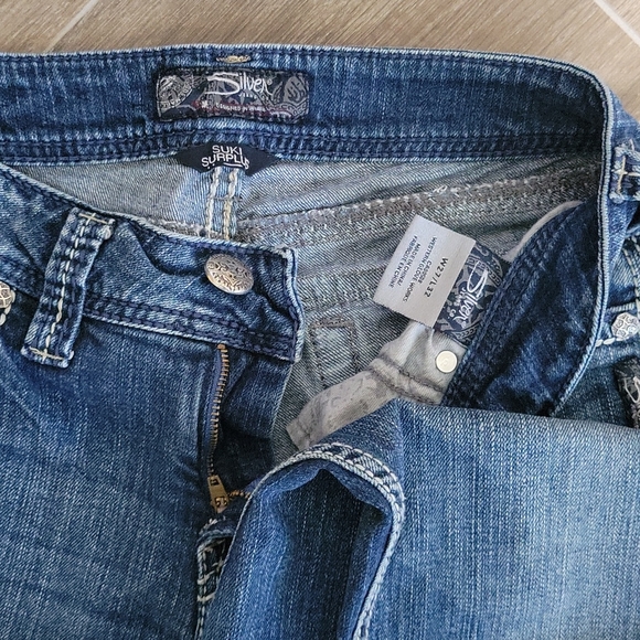 Silver Bootcut Jeans w27/l32 - Picture 4 of 4